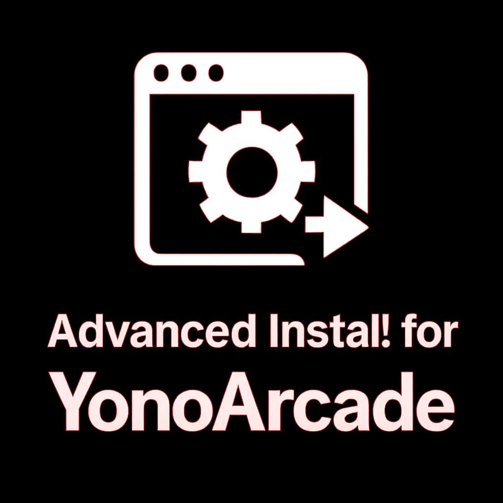 Badge representing the advanced installation guide for YonoArcade.