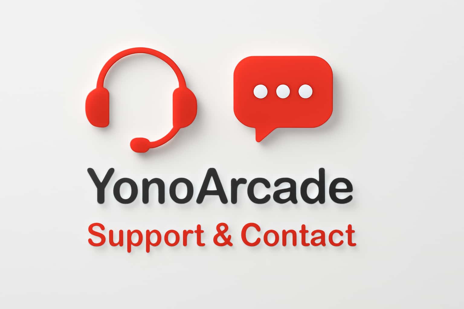 YonoArcade Support & Contact Interface