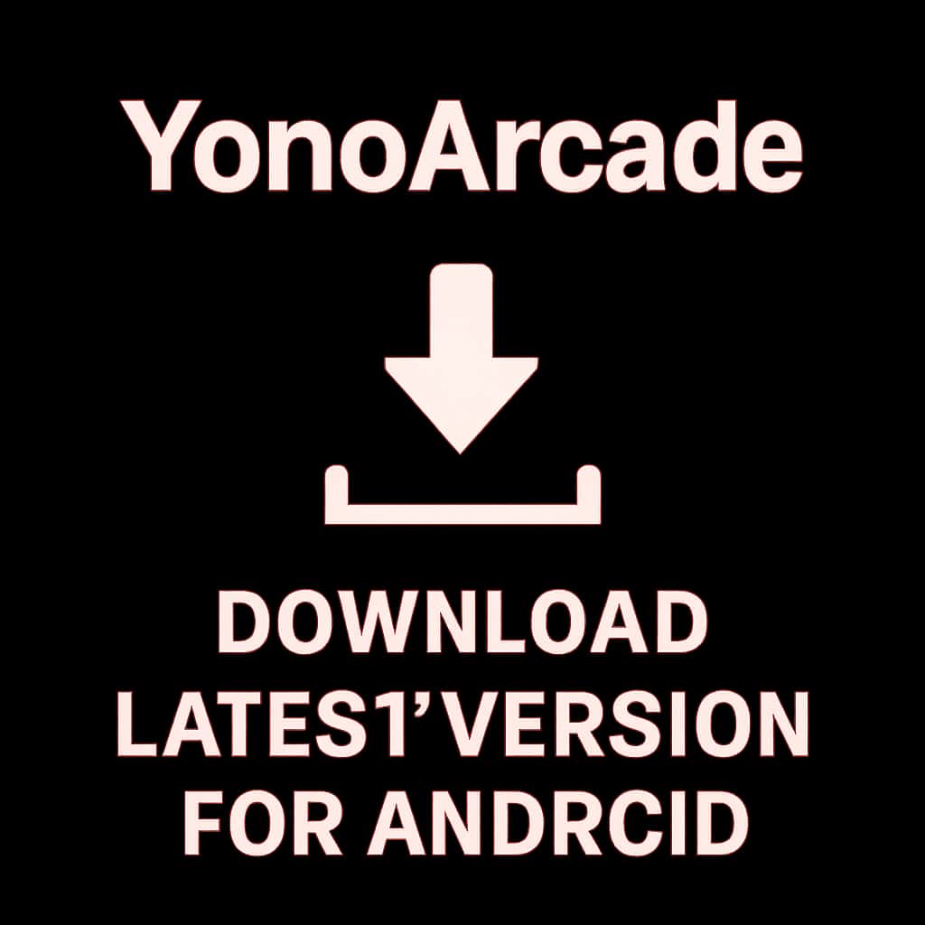 Badge representing how to download YonoArcade.