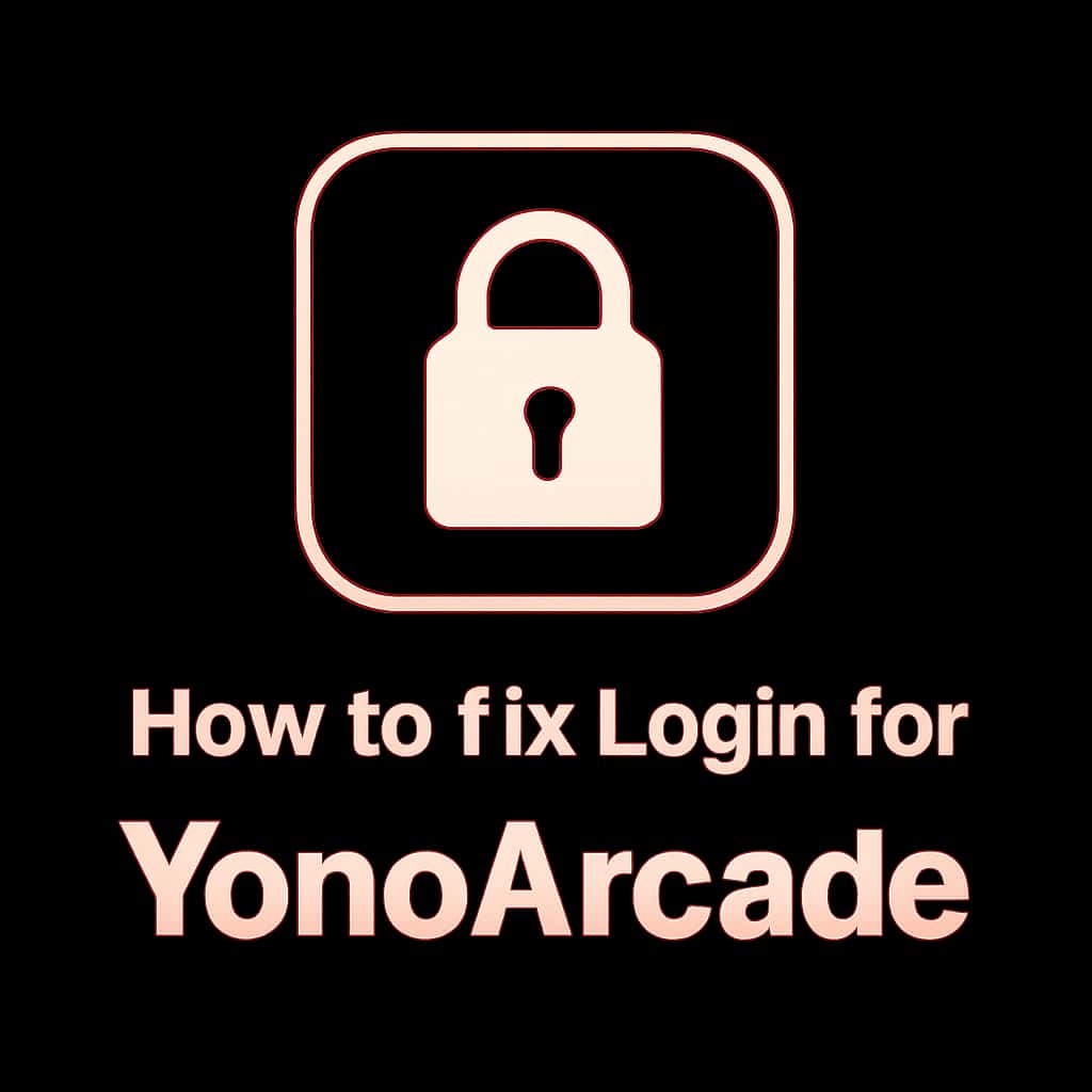 Badge representing support for YonoArcade login issues.