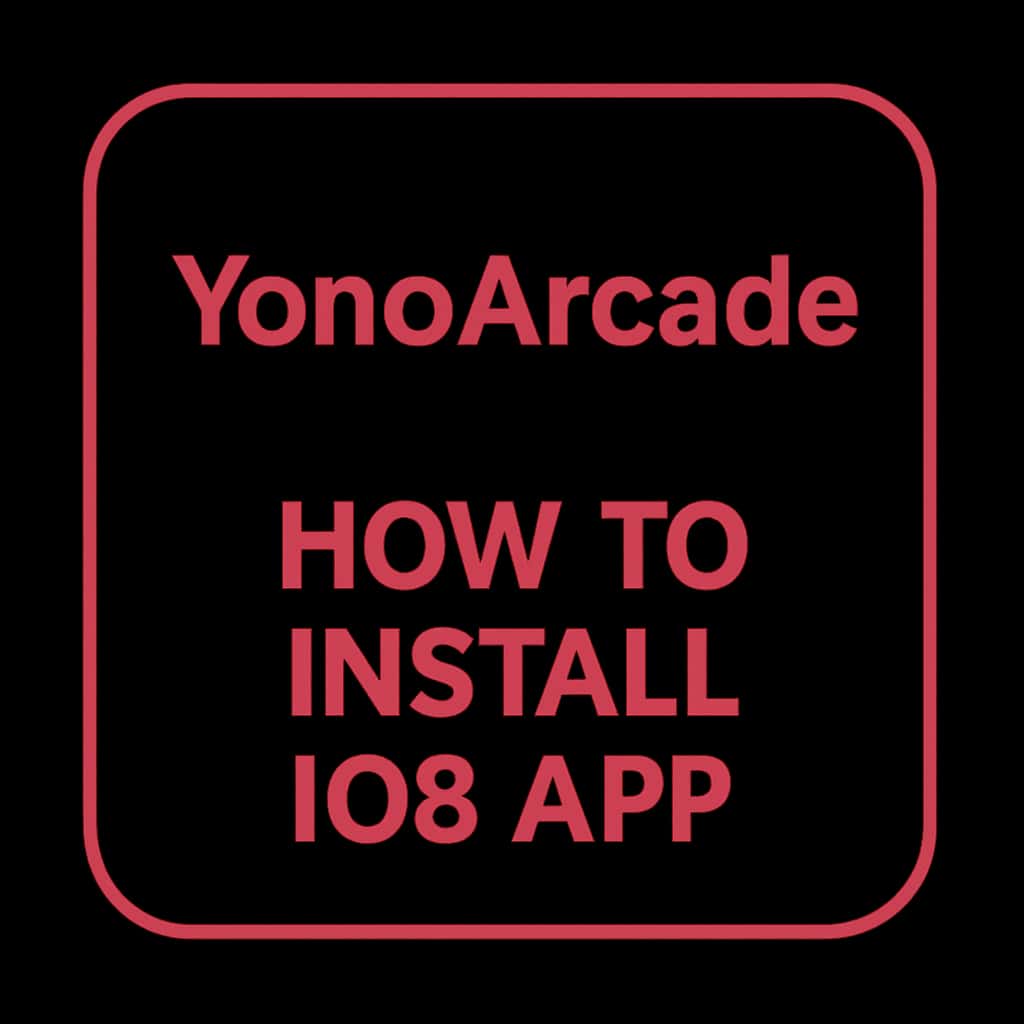 Icon representing guide for installing YonoArcade iOS app