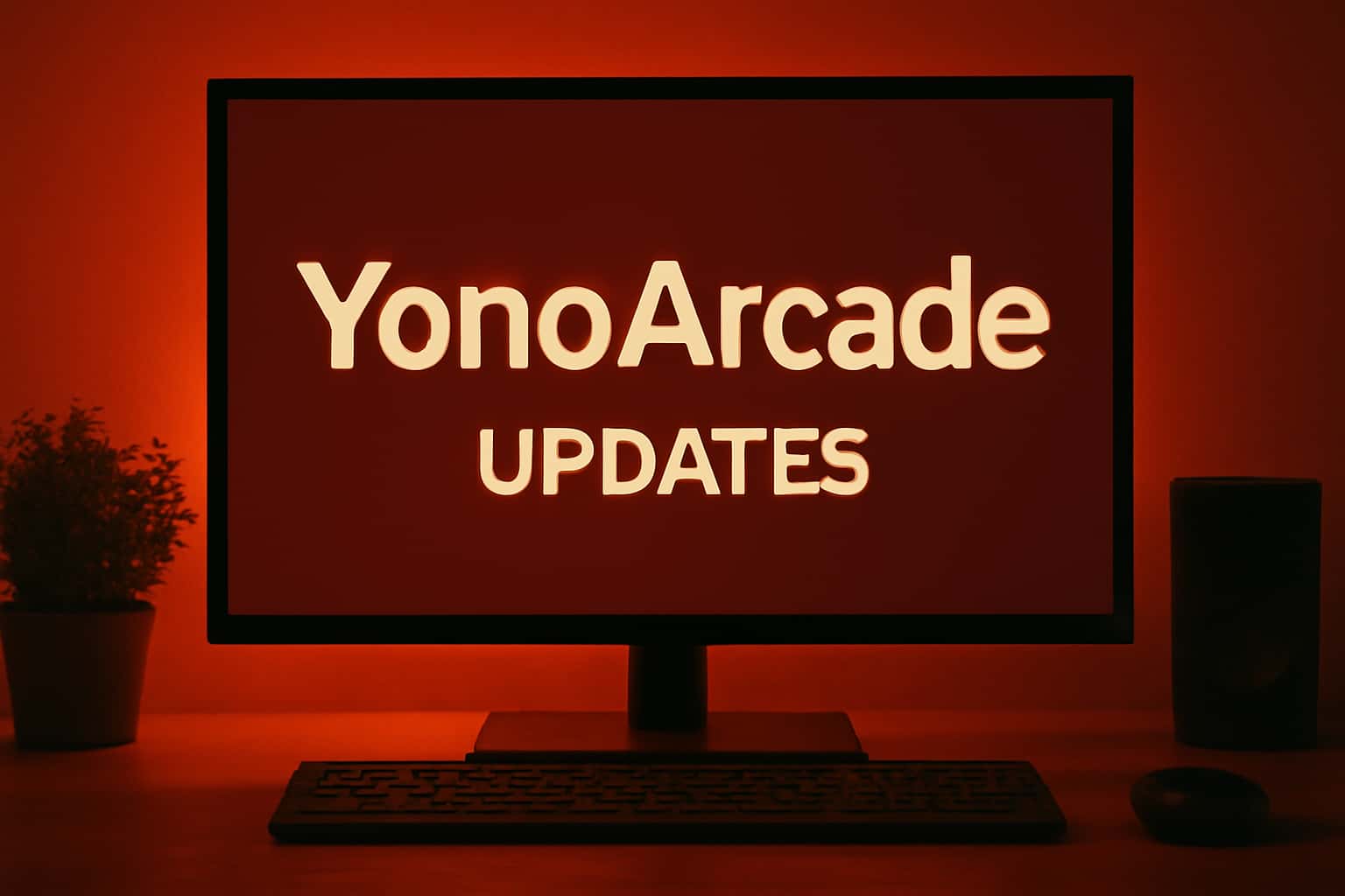 Informational graphic about YonoArcade updates.