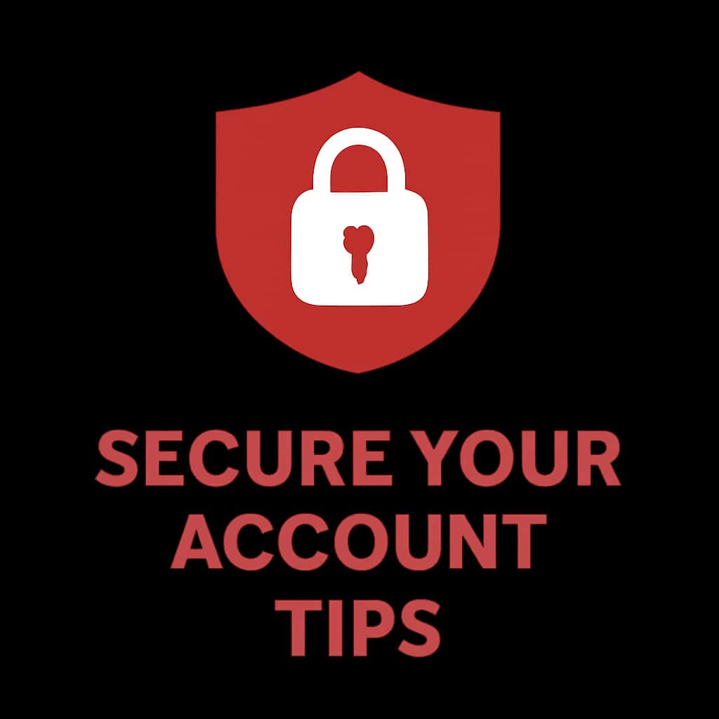 A badge icon symbolizing guidance for securing YonoArcade accounts.