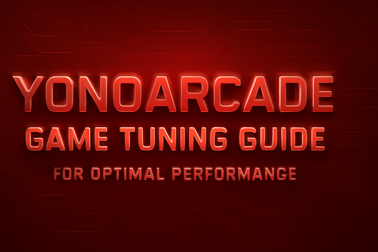 Informational scene surrounding YonoArcade Guides.