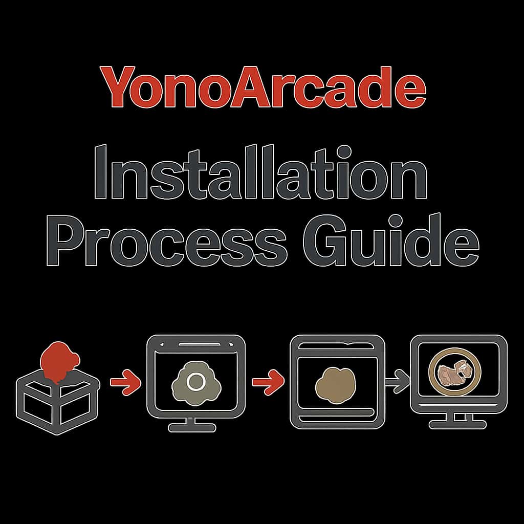 Diagram illustrating the YonoArcade Installation Process.