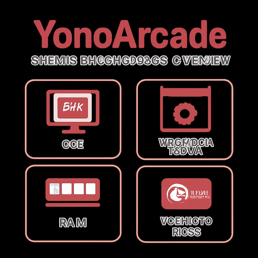 Illustration of YonoArcade System Requirements