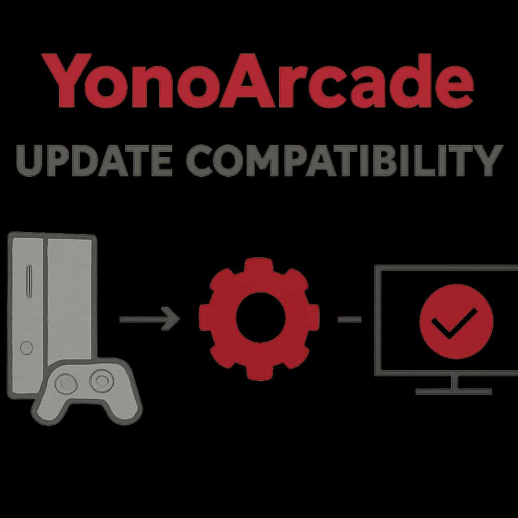 Diagram illustrating YonoArcade Update Compatibility.