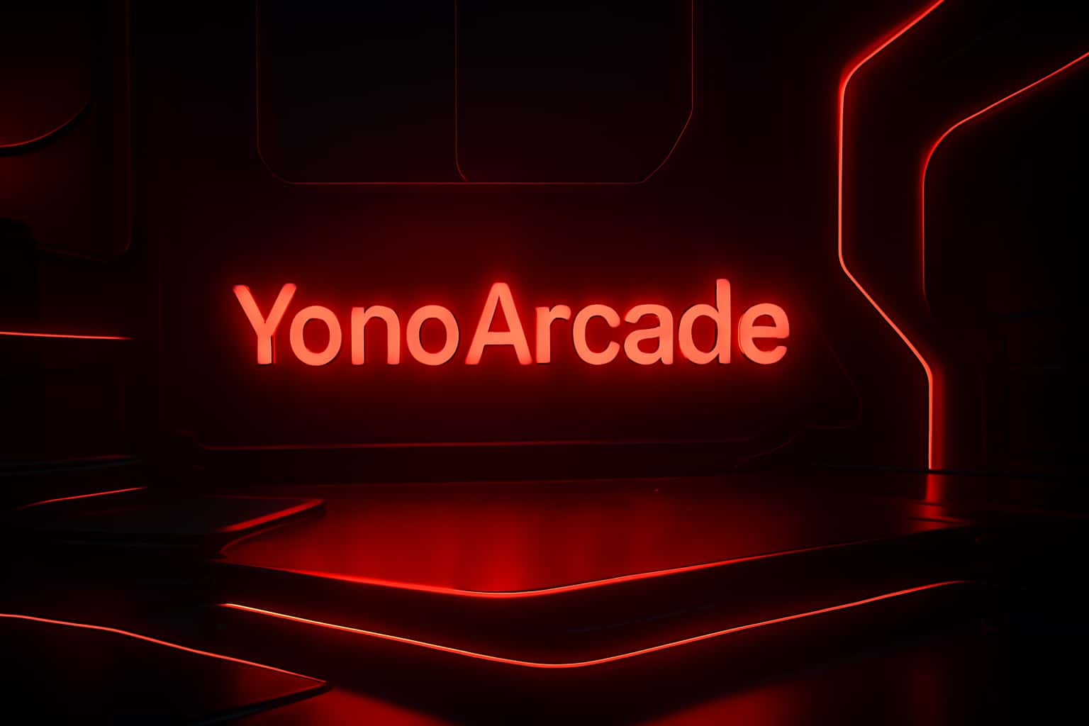 Futuristic gaming background